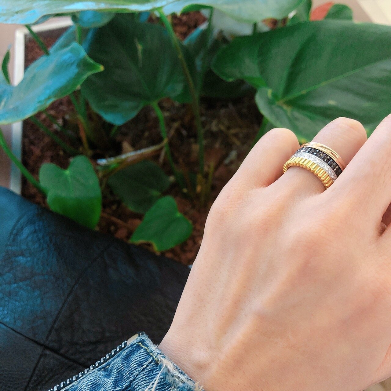 <b><p>Combi Quattro ring les Rose gold, silver92.5</p></b><b><p>コンビ クワトロリング 5行 ローズゴールド、ゴールド silver92.5製品</p></b><br /><br /><p align='center'>