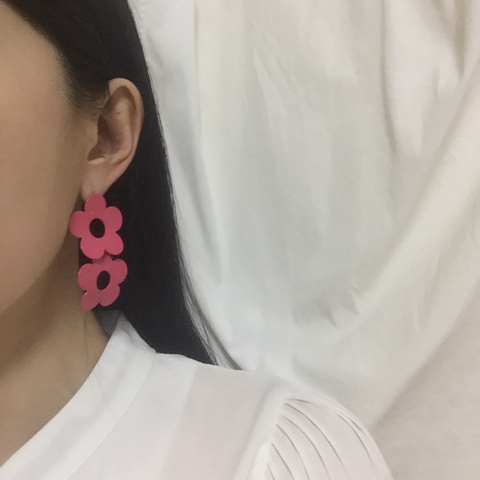 <b><p>flower Bold Fr Retro Kim Na Young st cor</p></b><b><p>フラワー ボールド 花 レトロ キム・ナヨン セント カラー ポイ ドロップ イヤリング</p></b><br /><br /><p align='center'>