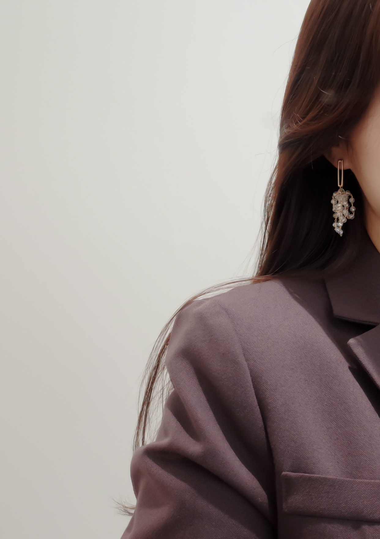 <b><p>Kyukyu Rectangular Bubble pel Drop Eris Simp</p></b><b><p>キュキュ 長方形バー バブル真珠 ドロップイヤリング シンプルユニーク スタイリッシュルック</p></b><br /><br /><p align='center'>