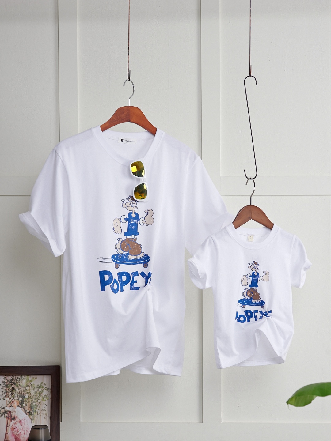 <b><p>Popeye Family tea look City Mler Co shirt</p></b><b><p>ポパイ 家族ティー ファミリールック シミラ カムボTシャツ 写真 コプルチ 半袖</p></b><br /><br /><p align='center'>