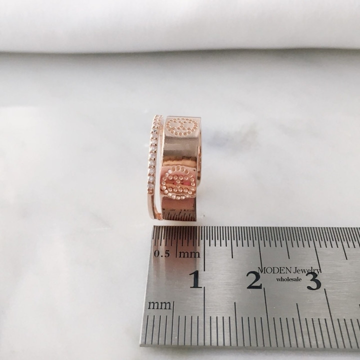 <b><p>Advanced H initial Plat rg Pk gold Fond Layer</p></b><b><p>高級 H イニシャル メッキ リング ピンクゴールド な 重ね着 ポイント キュービック</p></b><br /><br /><p align='center'>