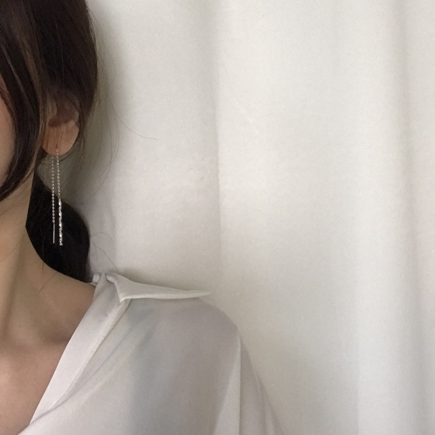 <b><p>Twi City stick Long Chain drop earris Modern</p></b><b><p>ツイ時 スティック ロング チェーンドロップピアス モダンシ フレンチスタイル シンプルユニーク</p></b><br /><br /><p align='center'>