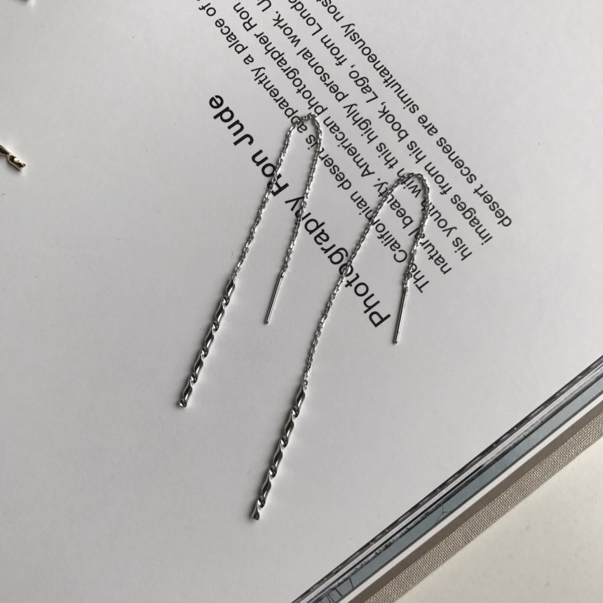 <b><p>Twi City stick Long Chain drop earris Modern</p></b><b><p>ツイ時 スティック ロング チェーンドロップピアス モダンシ フレンチスタイル シンプルユニーク</p></b><br /><br /><p align='center'>