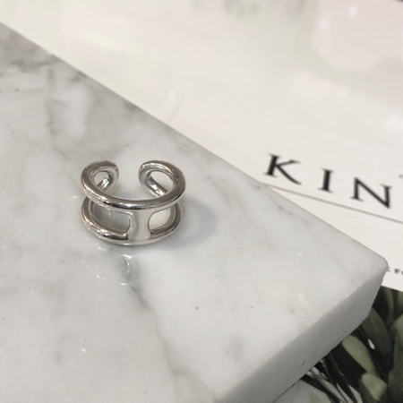 <b><p>925 silver Er H Open ring free Bold Modn</p></b><b><p>925 エル H オープンリング フリー ボールド モダンな 30代の女性</p></b><br /><br /><p align='center'>