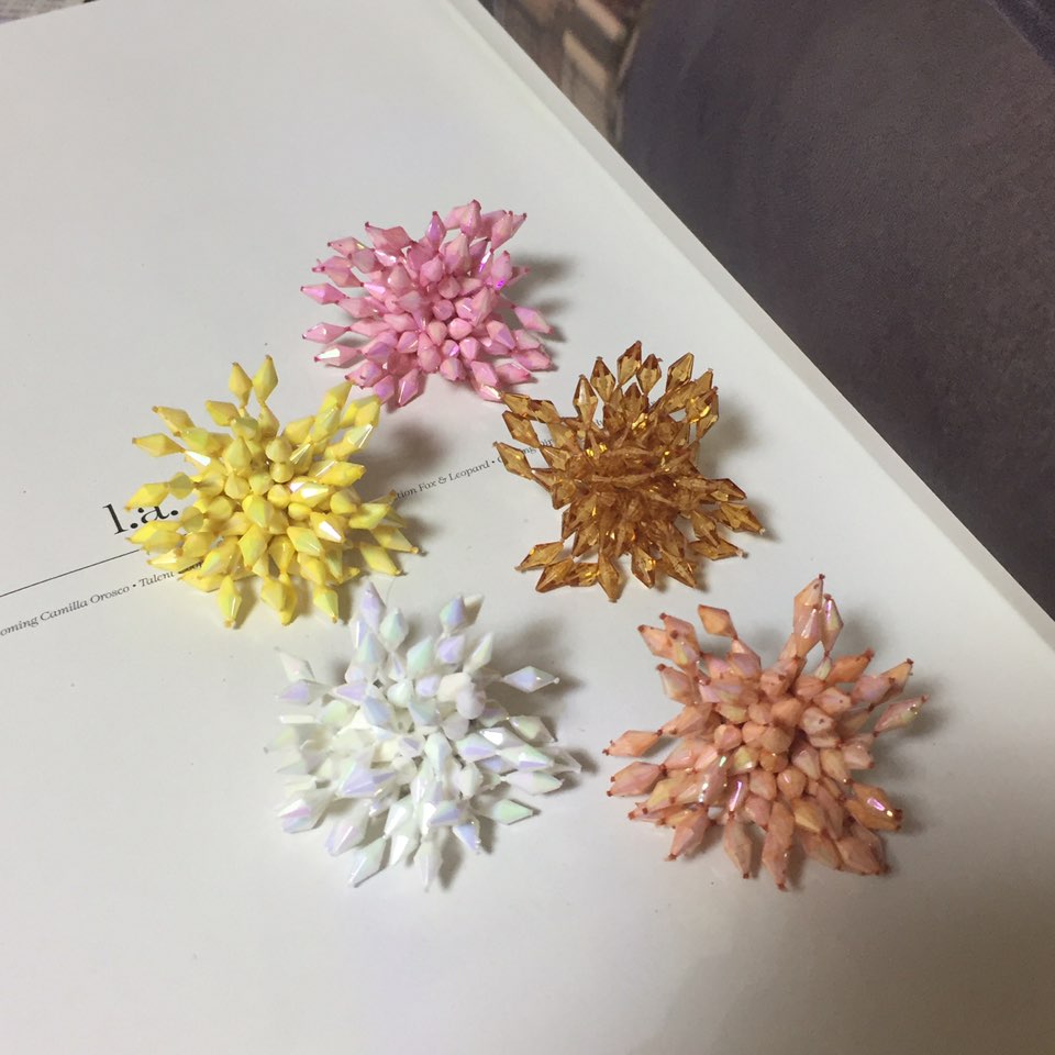 <b><p>Kim Hee-sun Na Yog st Biz Firecracker Bold</p></b><b><p>キム・ヒソン ナヨン セント ビーズ 爆竹 ボールド カラー イヤリング ホワイト</p></b><br /><br /><p align='center'>