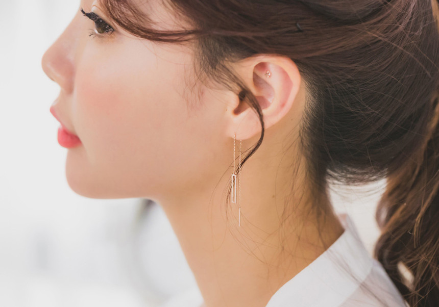 <b><p>Rubbing Simple th It's perfect. Drop earr</p></b><b><p>ブルリング シンプルなのが ぴったりだよ ドロップ イヤ 14k チェーン ピンクゴールド</p></b><br /><br /><p align='center'>