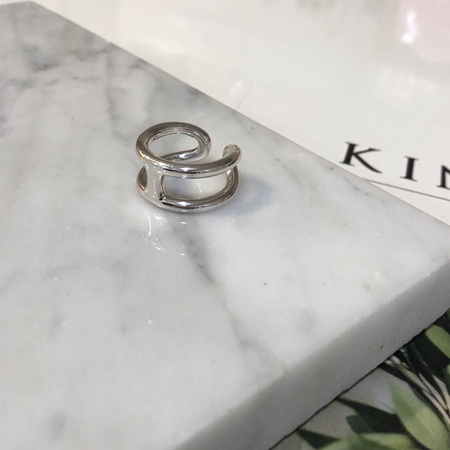 <b><p>925 silver Er H Open ring free Bold Modn</p></b><b><p>925 エル H オープンリング フリー ボールド モダンな 30代の女性</p></b><br /><br /><p align='center'>