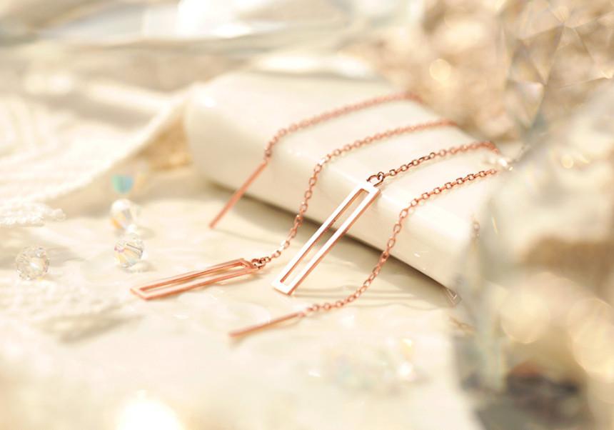 <b><p>Rubbing Simple th It's perfect. Drop earr</p></b><b><p>ブルリング シンプルなのが ぴったりだよ ドロップ イヤ 14k チェーン ピンクゴールド</p></b><br /><br /><p align='center'>