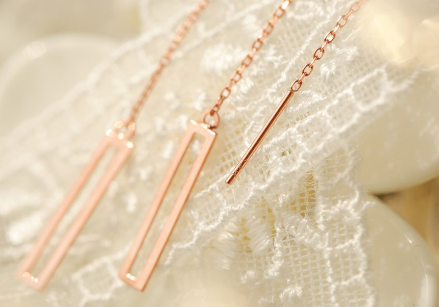 <b><p>Rubbing Simple th It's perfect. Drop earr</p></b><b><p>ブルリング シンプルなのが ぴったりだよ ドロップ イヤ 14k チェーン ピンクゴールド</p></b><br /><br /><p align='center'>