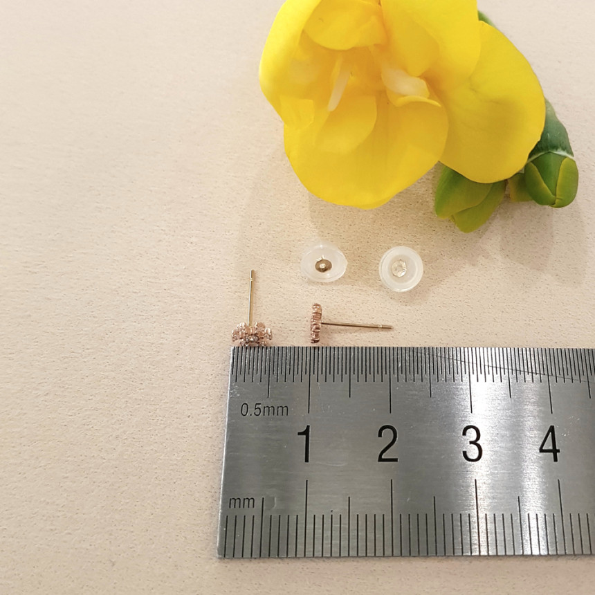 <b><p>Larapel 10K 14K Adoble Flor fwer ing Jewry</p></b><b><p>ララフェル 10K 14K てもブル フロール フラワー イヤリング ジュエリーギフト</p></b><br /><br /><p align='center'>