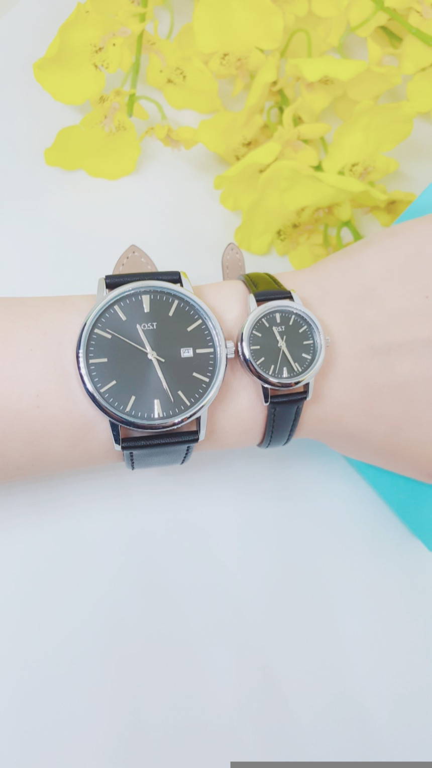 <b><p>OST Black rice leather Coup wch OTC218304ASB</p></b><b><p>OST 黒米 レザー カップルの腕時計 OTC218304ASB シンフレンチルック</p></b><br /><br /><p align='center'>