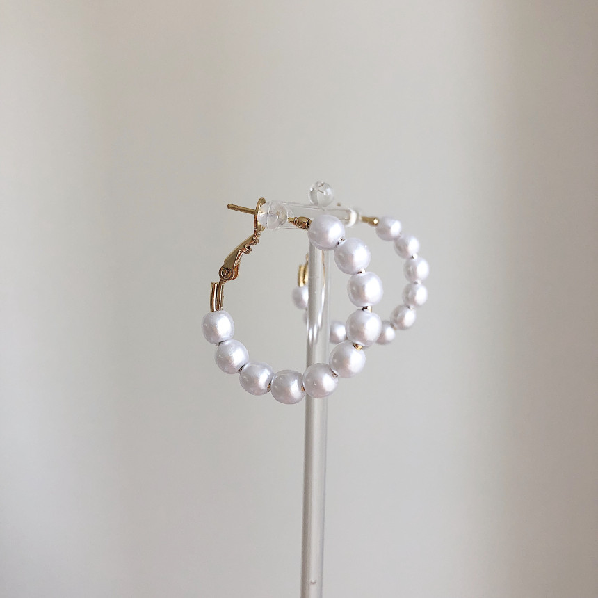 <b><p>Romance Pearl Ring rs Bold silver Drop Unba</p></b><b><p>ロマンス 真珠 リングピアス ボールド シルバー ドロップ アンバラ 925 ギフト</p></b><br /><br /><p align='center'>