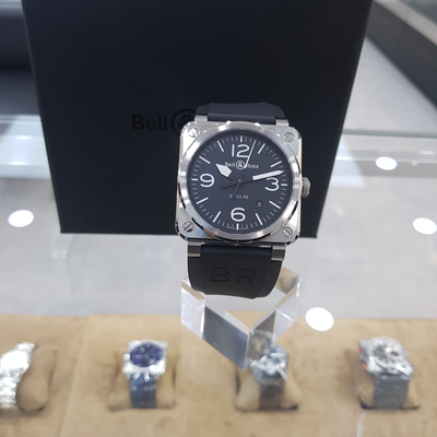 <b><p>Bell &amp Ross BELL ROSS BR 03 92 Ste -BLC-ST</p></b><b><p>ベル＆ロス BR 03 92 鋼 -BLC-ST</p></b><br /><br /><p align='center'>