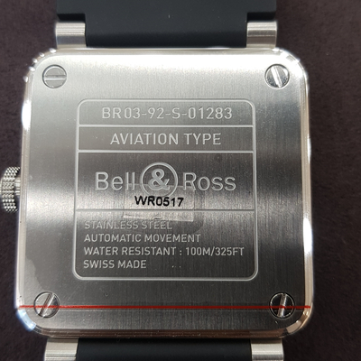 <b><p>Bell &amp Ross BELL ROSS BR 03 92 Ste -BLC-ST</p></b><b><p>ベル＆ロス BR 03 92 鋼 -BLC-ST</p></b><br /><br /><p align='center'>