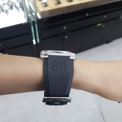 <b><p>Bell &amp Ross BELL ROSS BR 03 92 Ste -BLC-ST</p></b><b><p>ベル＆ロス BR 03 92 鋼 -BLC-ST</p></b><br /><br /><p align='center'>