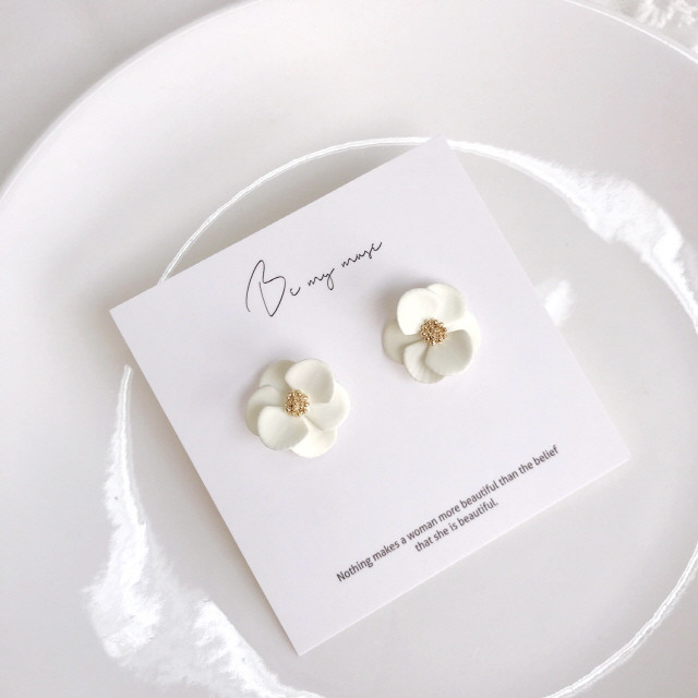 <b><p>Clia Birth earring flower 6 Feme Wedd cony</p></b><b><p>椿 花言葉 イヤリング フラワー 6 色 フェミニンな 結婚式の祝賀客ルックコーディネート</p></b><br /><br /><p align='center'>