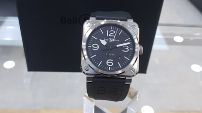 <b><p>Bell &amp Ross BELL ROSS BR 03 92 Ste -BLC-ST</p></b><b><p>ベル＆ロス BR 03 92 鋼 -BLC-ST</p></b><br /><br /><p align='center'>
