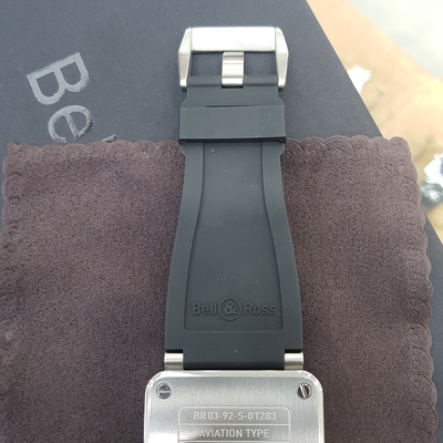 <b><p>Bell &amp Ross BELL ROSS BR 03 92 Ste -BLC-ST</p></b><b><p>ベル＆ロス BR 03 92 鋼 -BLC-ST</p></b><br /><br /><p align='center'>