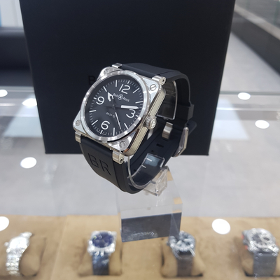 <b><p>Bell &amp Ross BELL ROSS BR 03 92 Ste -BLC-ST</p></b><b><p>ベル＆ロス BR 03 92 鋼 -BLC-ST</p></b><br /><br /><p align='center'>