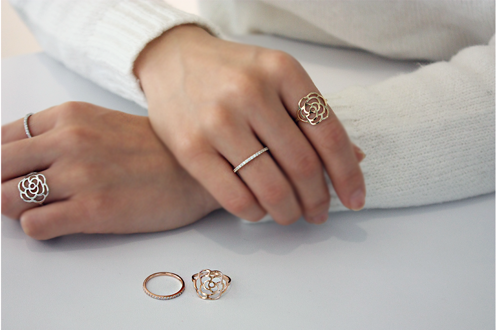 <b><p>14K 18K rose ring k애끼 cute recommendation</p></b><b><p>14K 18K バラ リング kアタック かわいい おすすめ</p></b><br /><br /><p align='center'>