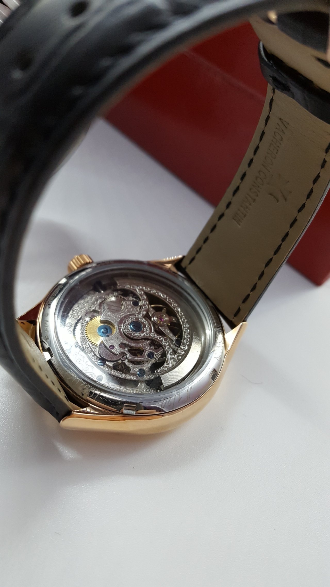 <b><p>Vacron Cstantine Skelet Gold Inspec at Luxury</p></b><b><p>ヴァシュロン コンスタンティン スケルトン 金工 ゴムパン レザー 名品バッグ 時計</p></b><br /><br /><p align='center'>