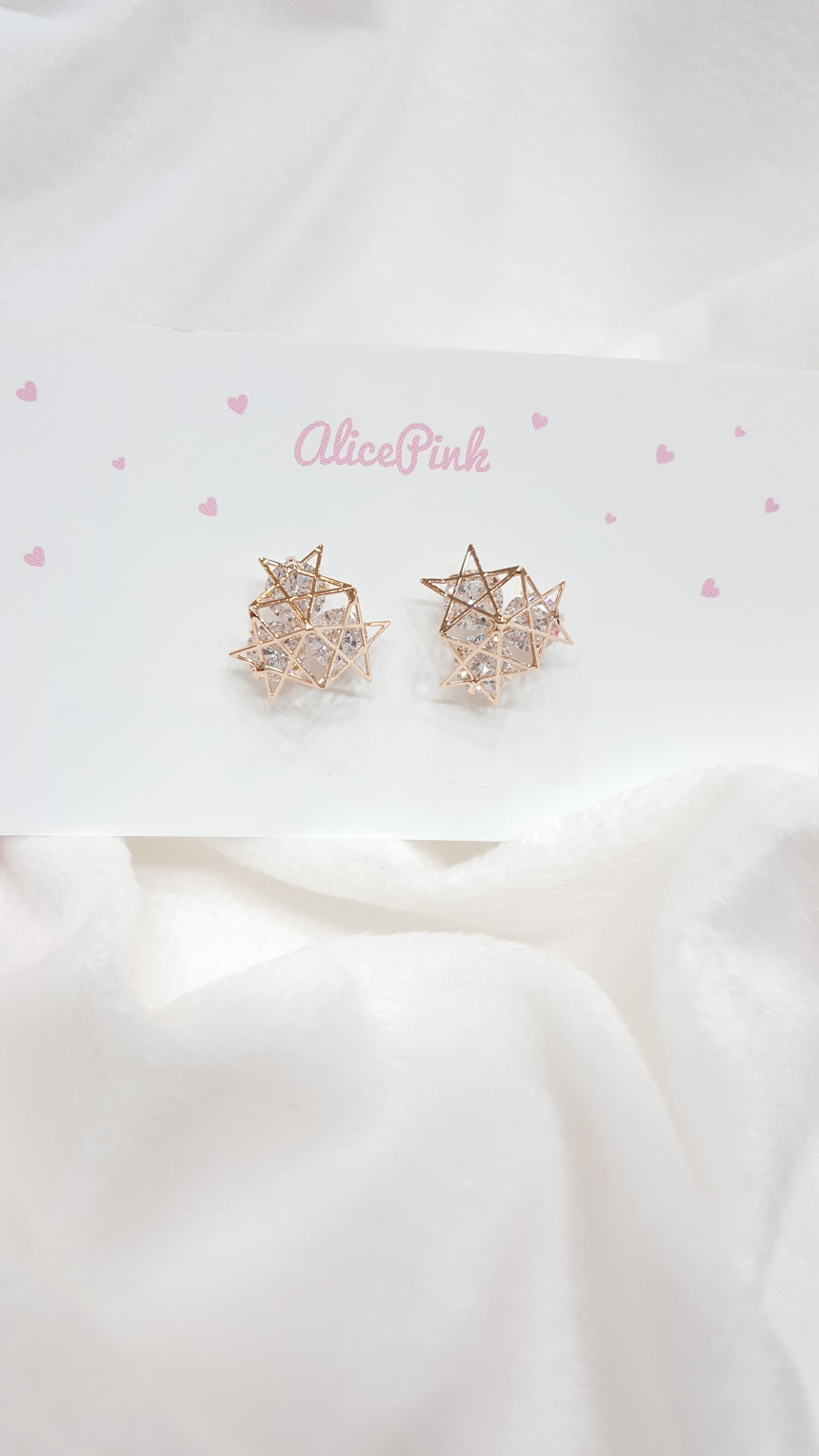 <b><p>Shoot star ering Cl Glitt Sp Crdation 2017</p></b><b><p>星を射る イヤリング 素敵な 輝く 2017春のコーディネート 華やかなカラー キュービックブブ</p></b><br /><br /><p align='center'>