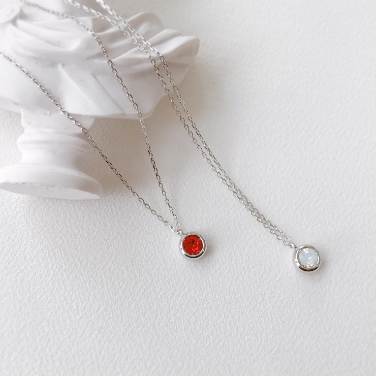 <b><p>Birthstone 925 silver Cubic Drop cklace day</p></b><b><p>誕生石 925 キュービック ドロップ ネレス デイリー 星座 ジュエ 友情 原石</p></b><br /><br /><p align='center'>