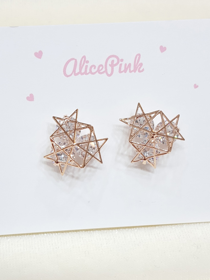 <b><p>Shoot star ering Cl Glitt Sp Crdation 2017</p></b><b><p>星を射る イヤリング 素敵な 輝く 2017春のコーディネート 華やかなカラー キュービックブブ</p></b><br /><br /><p align='center'>