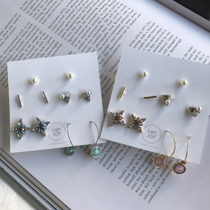 <b><p>Alo Cubic Pearl 10 eces Set rings Caust ra</p></b><b><p>卵 キュービック真珠 10ピース セットピアス 歌声非 華やかな カジュアルファッション</p></b><br /><br /><p align='center'>