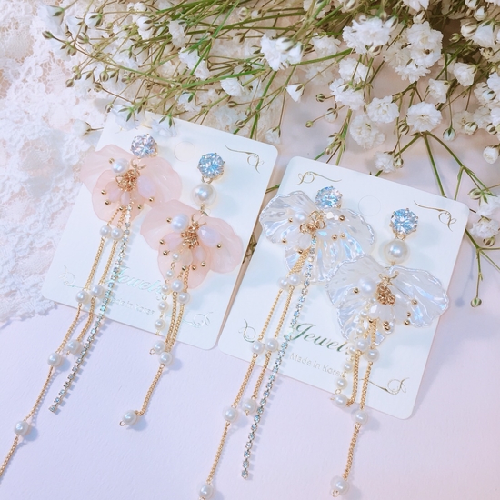 <b><p>Sallan pet Drop Earrings Good pot cycle Bl-bl</p></b><b><p>シャラン 花びら ドロップイヤリング ポイントサイクル良い ケバケバした ユニークアクセサリー</p></b><br /><br /><p align='center'>