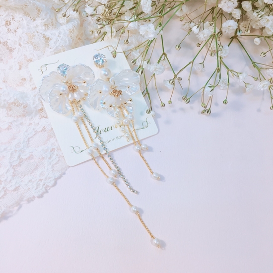 <b><p>Sallan pet Drop Earrings Good pot cycle Bl-bl</p></b><b><p>シャラン 花びら ドロップイヤリング ポイントサイクル良い ケバケバした ユニークアクセサリー</p></b><br /><br /><p align='center'>