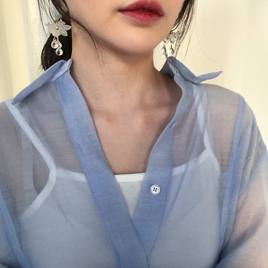 <b><p>harmony flower Glass Drop Ring daily pot</p></b><b><p>ハーモニー フラワー グラス ドロップ リングピアス デイリー ポイント 結婚式の祝賀客ルックコーデ</p></b><br /><br /><p align='center'>