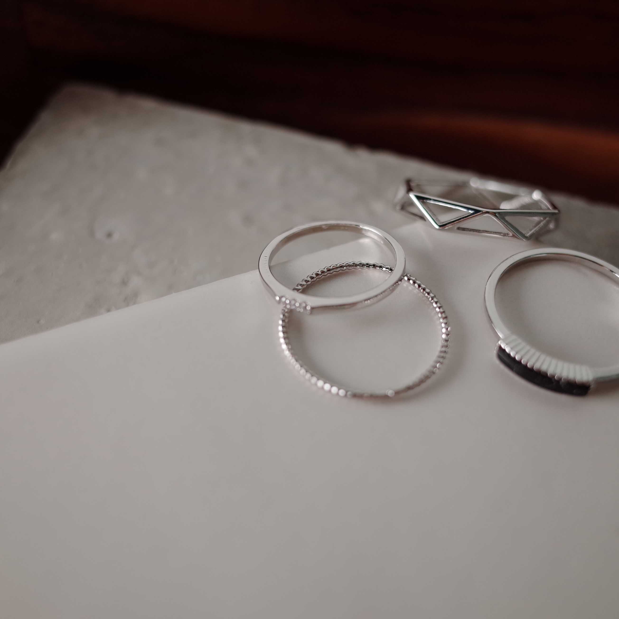 <b><p>Slim landscape Bck Gemstone SET Rings daily</p></b><b><p>横スリム ブラック原石SETリング デイリー セット レイヤ ドゥ ギフト 女性</p></b><br /><br /><p align='center'>