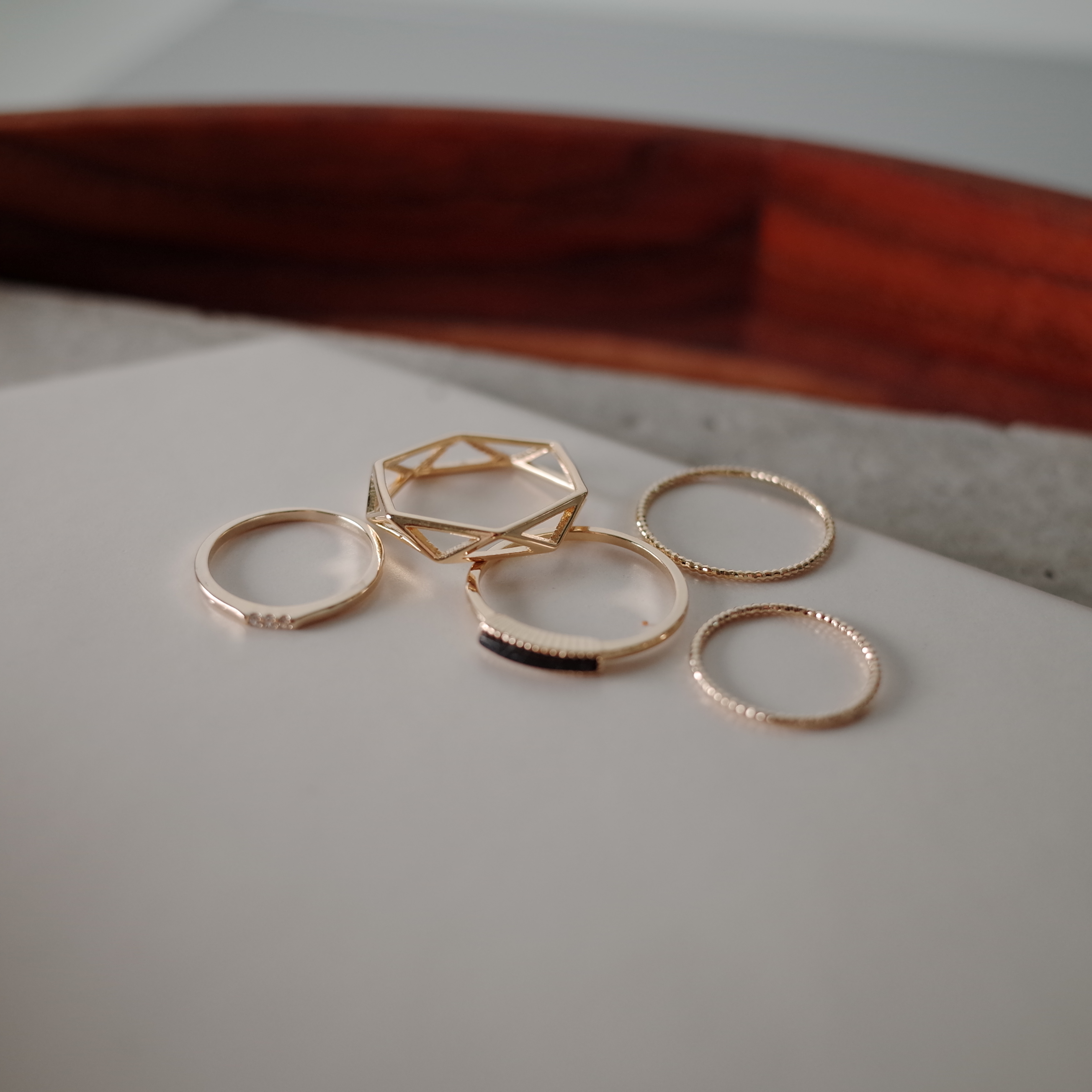 <b><p>Slim landscape Bck Gemstone SET Rings daily</p></b><b><p>横スリム ブラック原石SETリング デイリー セット レイヤ ドゥ ギフト 女性</p></b><br /><br /><p align='center'>