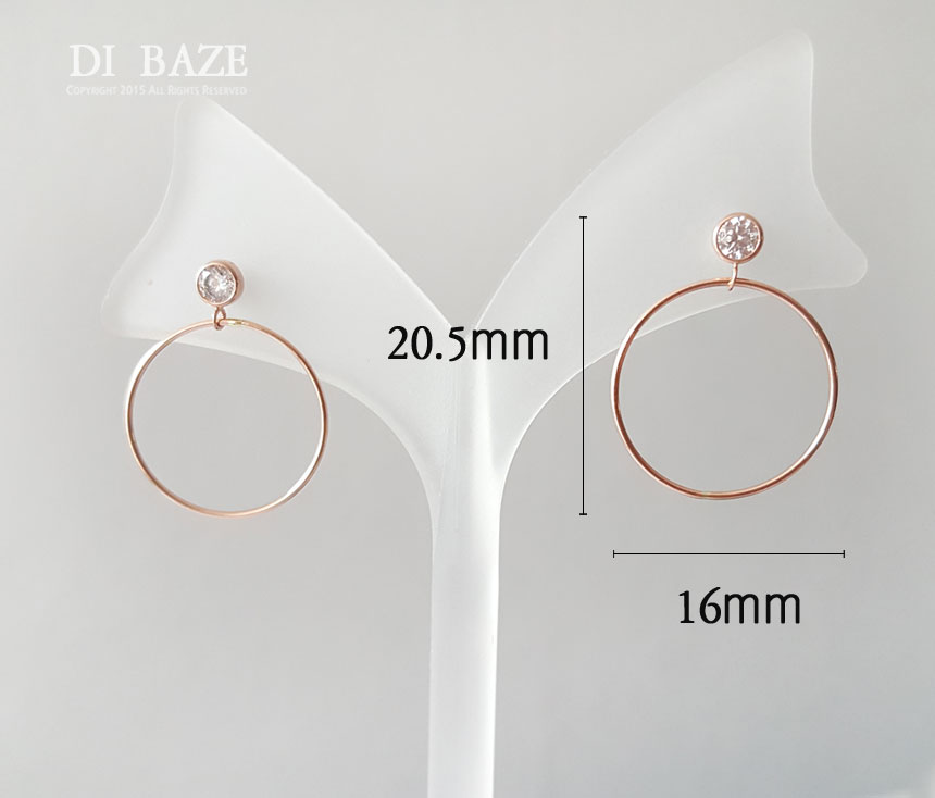 <b><p>Cubic Ring earrs 14k Genie Vivid youthful</p></b><b><p>キュービック リングピアス 14k ジニー 生気溌剌と ブブサークルゴールド 外出</p></b><br /><br /><p align='center'>