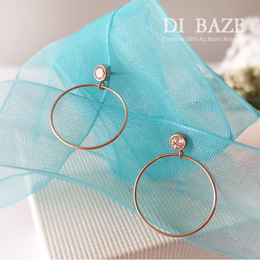 <b><p>Cubic Ring earrs 14k Genie Vivid youthful</p></b><b><p>キュービック リングピアス 14k ジニー 生気溌剌と ブブサークルゴールド 外出</p></b><br /><br /><p align='center'>