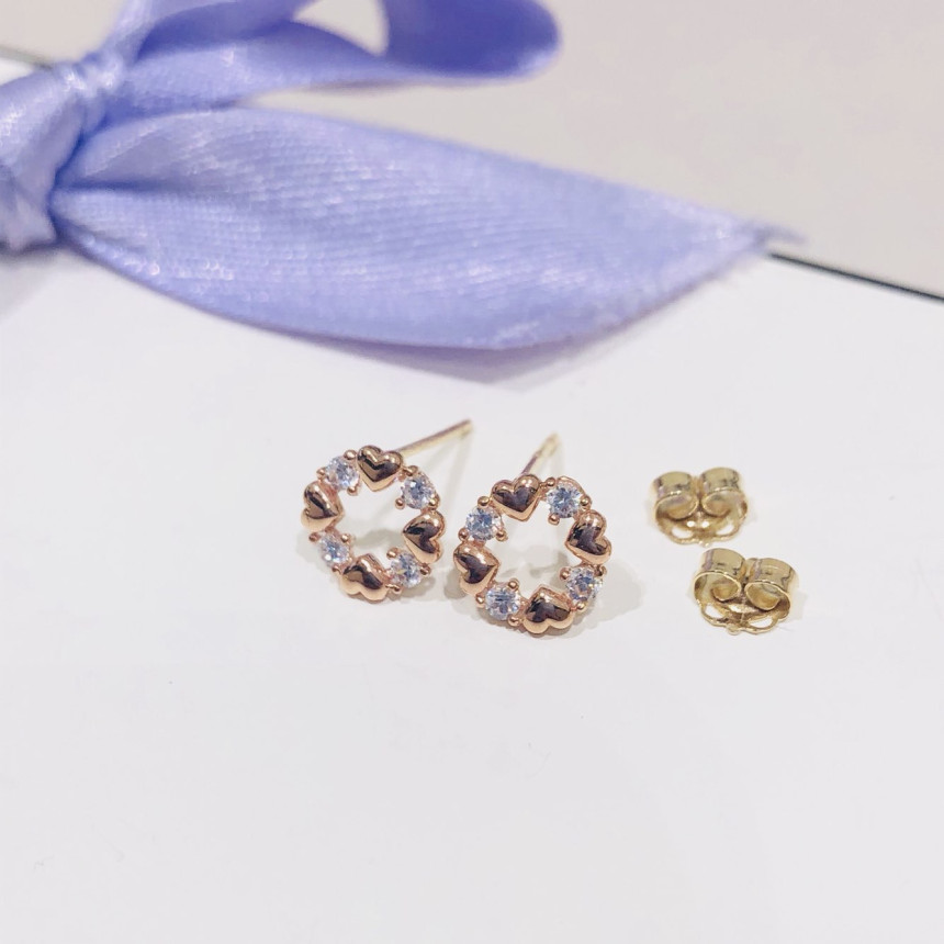 <b><p>Lloyd heart Cubic circle ring LPFD2079G</p></b><b><p>ロイド ハート キュービック 円形 イヤリング LPFD2079G</p></b><br /><br /><p align='center'>