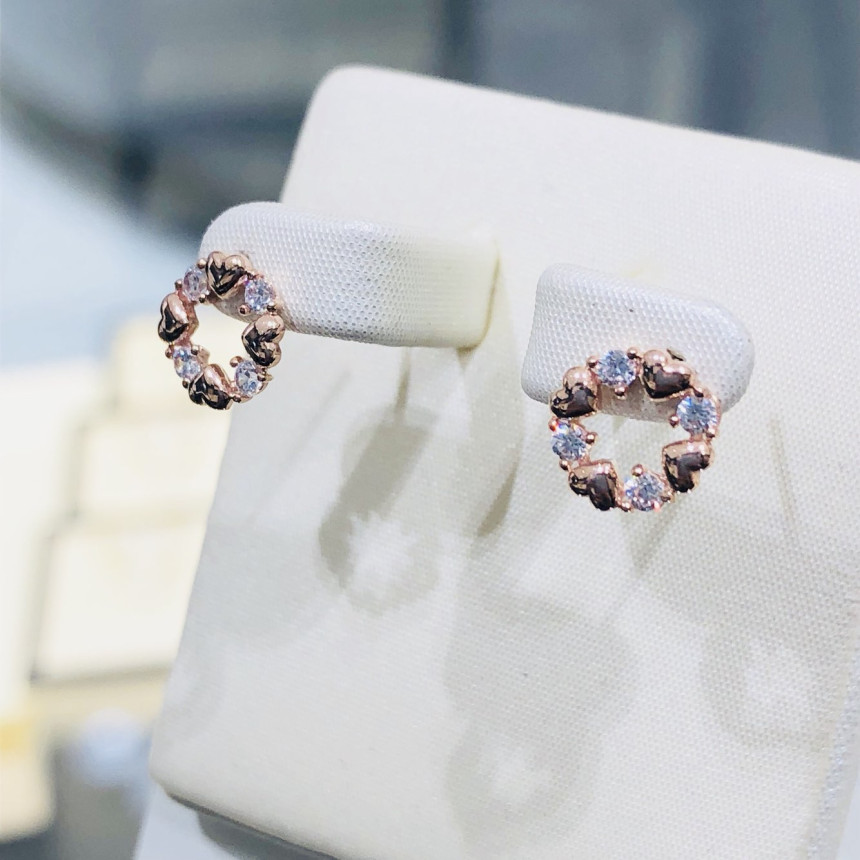 <b><p>Lloyd heart Cubic circle ring LPFD2079G</p></b><b><p>ロイド ハート キュービック 円形 イヤリング LPFD2079G</p></b><br /><br /><p align='center'>