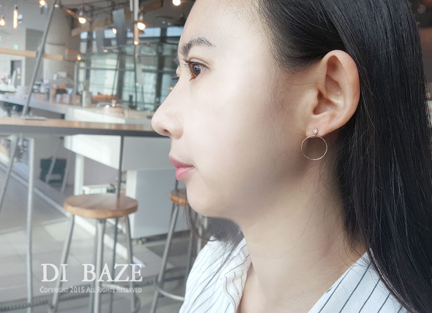 <b><p>Cubic Ring earrs 14k Genie Vivid youthful</p></b><b><p>キュービック リングピアス 14k ジニー 生気溌剌と ブブサークルゴールド 外出</p></b><br /><br /><p align='center'>