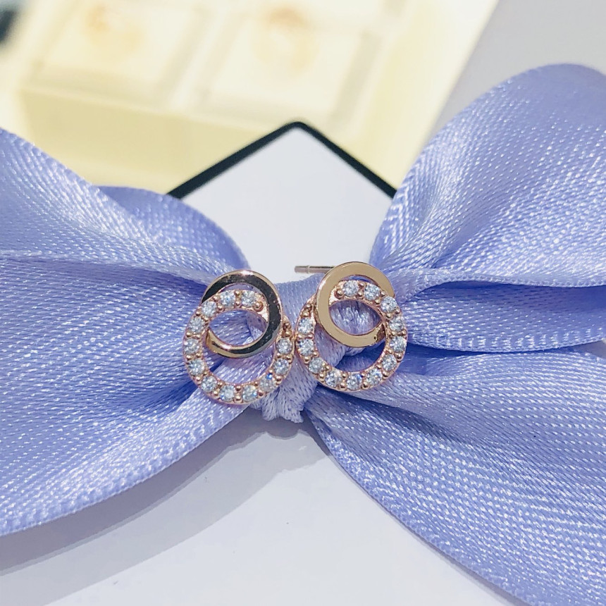 <b><p>Lloyd circle doub Cic earring LPFF2028G</p></b><b><p>ロイド 円形 ダブル キュービック イヤリング LPFF2028G</p></b><br /><br /><p align='center'>