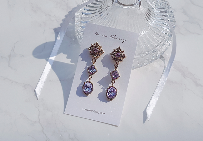 <b><p>Purple Viot earring Possib ves Drop pk Pantone</p></b><b><p>見よ バイオレット イヤリング グィチ可能 ドロップ ピンク パントンカラー アンティーク</p></b><br /><br /><p align='center'>