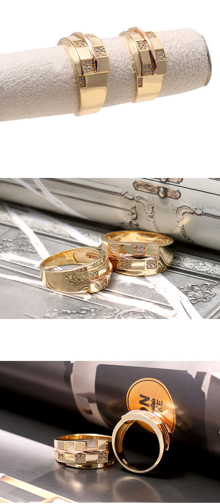 <b><p>Miumiu Coupling design 14k 18k Heavy ily</p></b><b><p>ミュウミュウ カップリング デザイン 14k 18k 重量感のある どっしりとした</p></b><br /><br /><p align='center'>