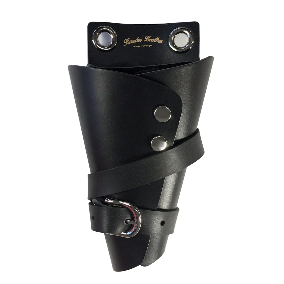 가죽가위집 세즈윅 블랙  수제가죽 가위집 칸데오레더