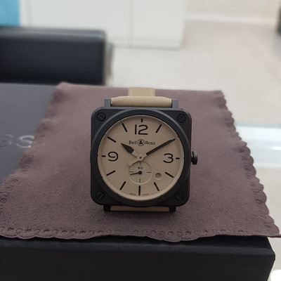 <b><p>Bell &amp Ross BELL ROSS BRS -DESERT-CEM</p></b><b><p>ベル＆ロス BRS -DESERT-CEM 40代 女性 カップル 素敵なプレゼント</p></b><br /><br /><p align='center'>