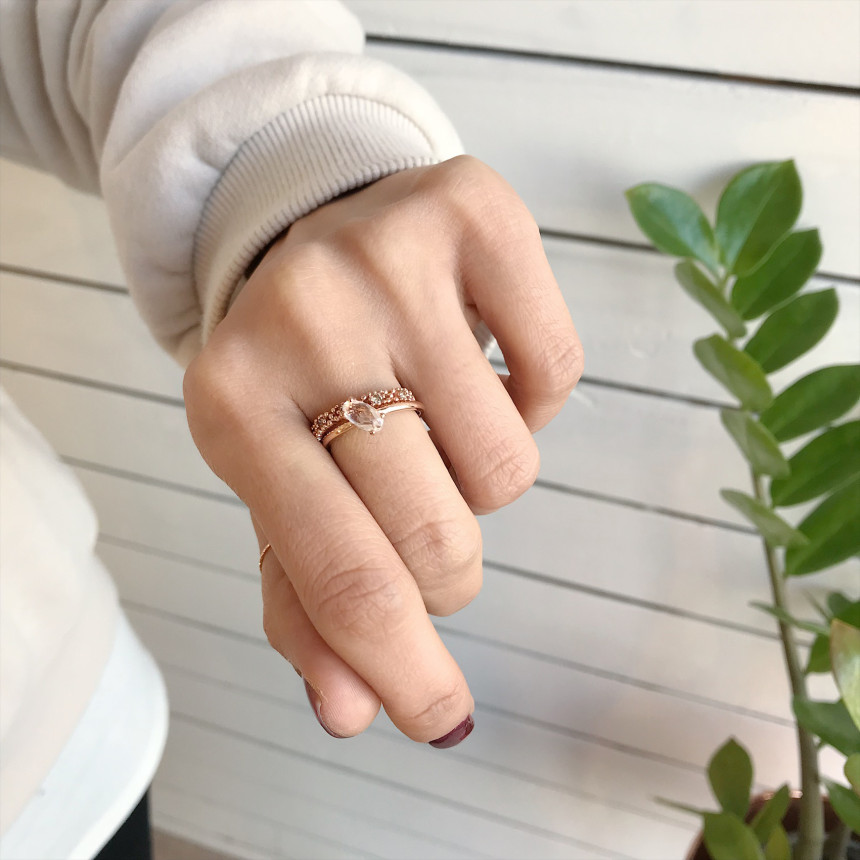 <b><p>secret Cognac Diamond Ring 14k Feme Luxurious</p></b><b><p>シークレット コニャックダイヤリング14k フェミニンな 高級感のあるアクセサリー</p></b><br /><br /><p align='center'>
