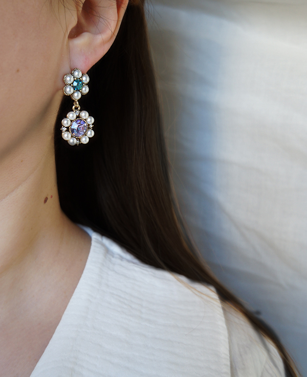 <b><p>Purple Viot earring Possib ves Drop pk Pantone</p></b><b><p>見よ バイオレット イヤリング グィチ可能 ドロップ ピンク パントンカラー アンティーク</p></b><br /><br /><p align='center'>