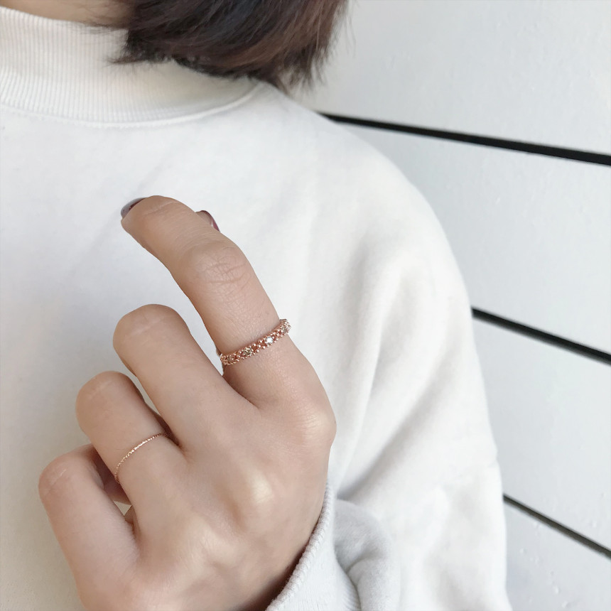 <b><p>secret Cognac Diamond Ring 14k Feme Luxurious</p></b><b><p>シークレット コニャックダイヤリング14k フェミニンな 高級感のあるアクセサリー</p></b><br /><br /><p align='center'>