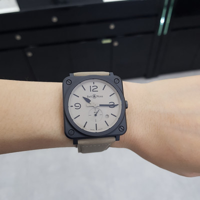 <b><p>Bell &amp Ross BELL ROSS BRS -DESERT-CEM</p></b><b><p>ベル＆ロス BRS -DESERT-CEM 40代 女性 カップル 素敵なプレゼント</p></b><br /><br /><p align='center'>