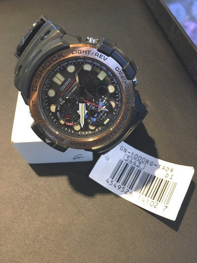 <b><p>G-SHOCK Ji Gulf Master GN-1000R1ADR Waproof</p></b><b><p>Gショック ジー 湾岸マスター GN-1000R1ADR 防水時計 機能性 男性コーディネート</p></b><br /><br /><p align='center'>