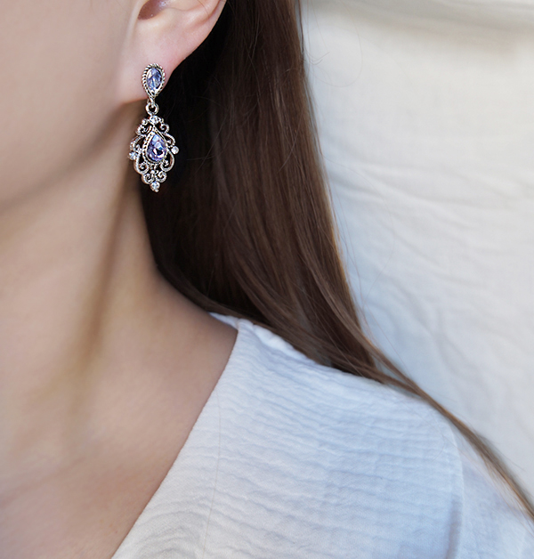 <b><p>Purple Viot earring Possib ves Drop pk Pantone</p></b><b><p>見よ バイオレット イヤリング グィチ可能 ドロップ ピンク パントンカラー アンティーク</p></b><br /><br /><p align='center'>